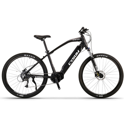Mid Drive Electric Mountain Bike Long Range 29" 36v 250w 14Ah Torque Sensitive Sensor