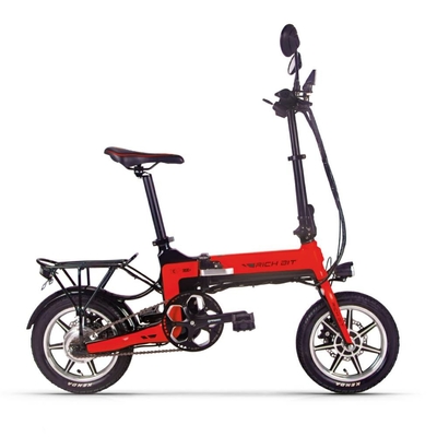 Rich Bit Top 619 E Bike Folding Mini Electric Bike 250w 10Ah Integrated Frame