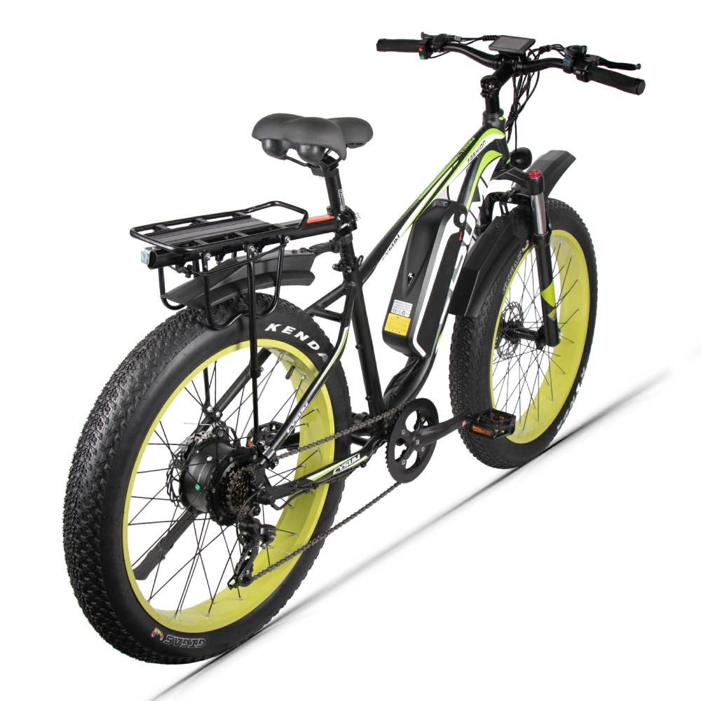 Electric Mountain Bike Fat Tyre Ebike 1000w Big Tire Electric Bicycle Hardtail Frame